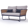 Balcony Rattan Aluminum Outdoor Patio Garden Furniture Sofa Set