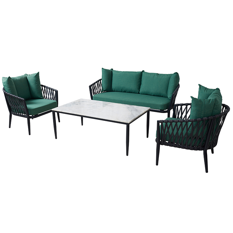 Wholesale Manufacturer Outdoor Leisure Furniture Garden Sofa Set