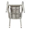 Wicker Rattan Outdoor Patio Dining Arm Chair With Cushion