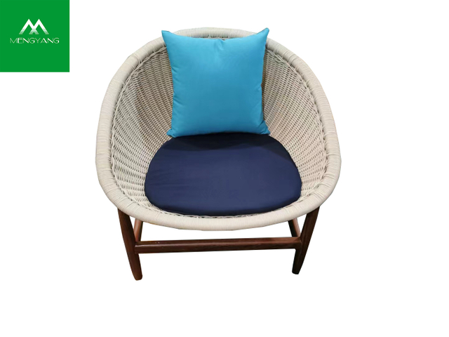 Special Design Egg Shape Metal Round Wicker Patio Outdoor Lounge Chair 