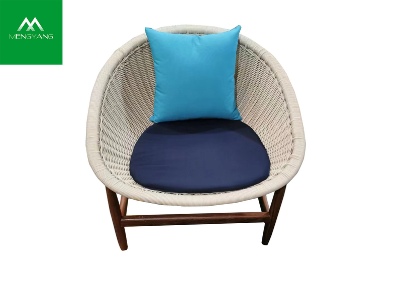 Special Design Egg Shape Metal Round Wicker Patio Outdoor Lounge Chair 