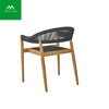 Luxury Factory Direct Stackable Teak Rope Outodor Chair