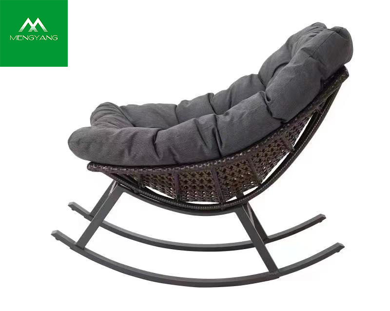 Large Comfortable Classic Casual Outdoor Rocking Chair