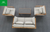 Modern Durable Lovely Outdoor Teak Wood Sofa Set Furniture