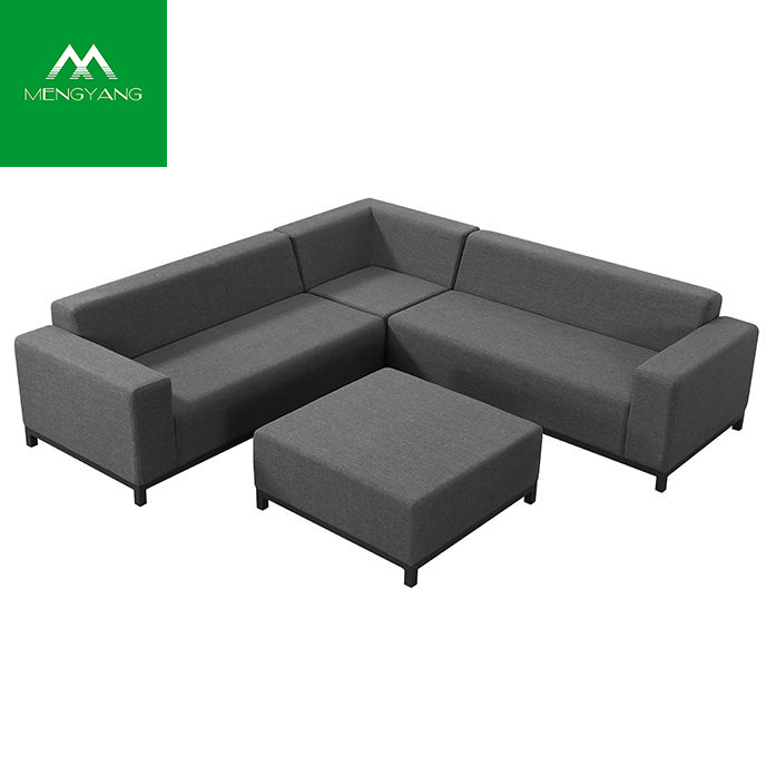 Luxury Comfortable All-weather Sectional Outdoor Fabric Sofa Set