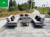 Modern Luxury Outdoor Aluminum Garden Patio Furniture Party Sofa