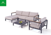 Large Size Sectional Aluminum Outdoor Sofa Set 