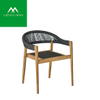 Luxury Factory Direct Stackable Teak Rope Outodor Chair