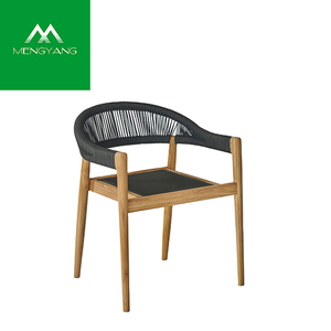 Luxury Factory Direct Stackable Teak Rope Outodor Chair