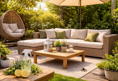 How To Keep Spiders Off Outdoor Furniture